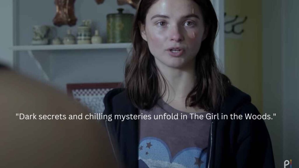 "Dark secrets and chilling mysteries unfold in The Girl in the Woods."