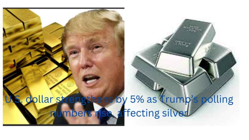 "Trump Polls Boost Dollar 5%, Weighing on Silver (XAG) Prices"