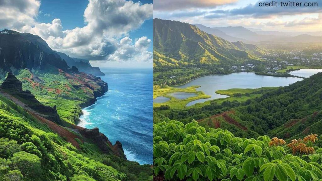 "Mark Zuckerberg's secluded property in Kauai, Hawaii."