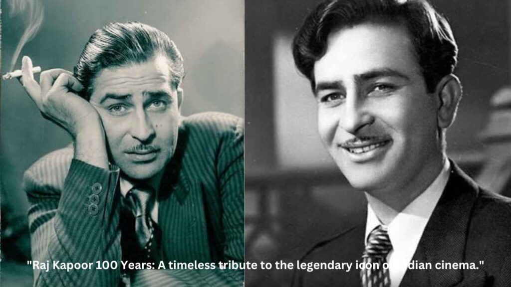 "Raj Kapoor 100 Years: A timeless tribute to the legendary icon of Indian cinema."