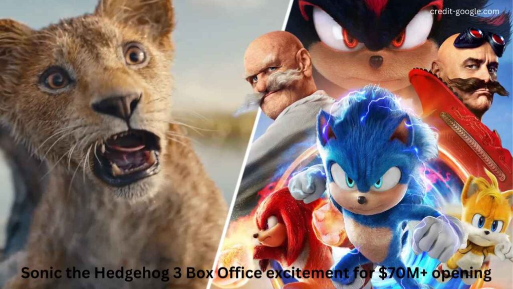 Sonic the Hedgehog 3 Box Office excitement for $70M+ opening