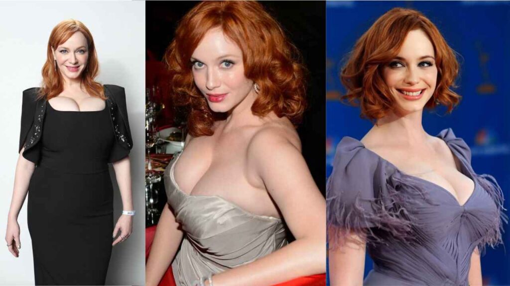 Christina Hendricks on Mad Men, discussing fame, challenges, and her journey in Hollywood.