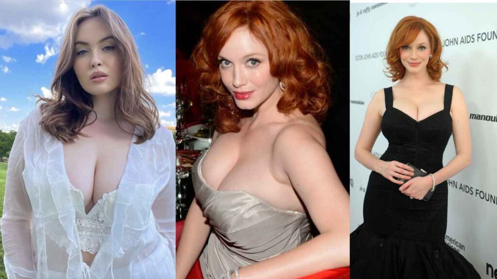 Christina Hendricks on Mad Men, discussing fame, challenges, and her journey in Hollywood.