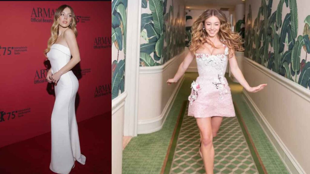 Sydney Sweeney dazzles in a bold Oscar de la Renta minidress, turning heads at Paris Hilton’s birthday party with her stunning look.