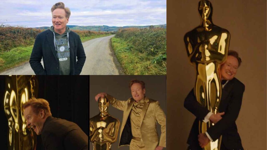 Conan O’Brien’s hilarious Oscar promo showcases a comedic showdown with the Academy Award statue, sparking excitement for the upcoming ceremony.