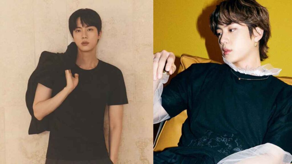 BTS’ Jin celebrates his latest top 10 bestseller, breaking records and surpassing Blackpink in digital song sales charts.