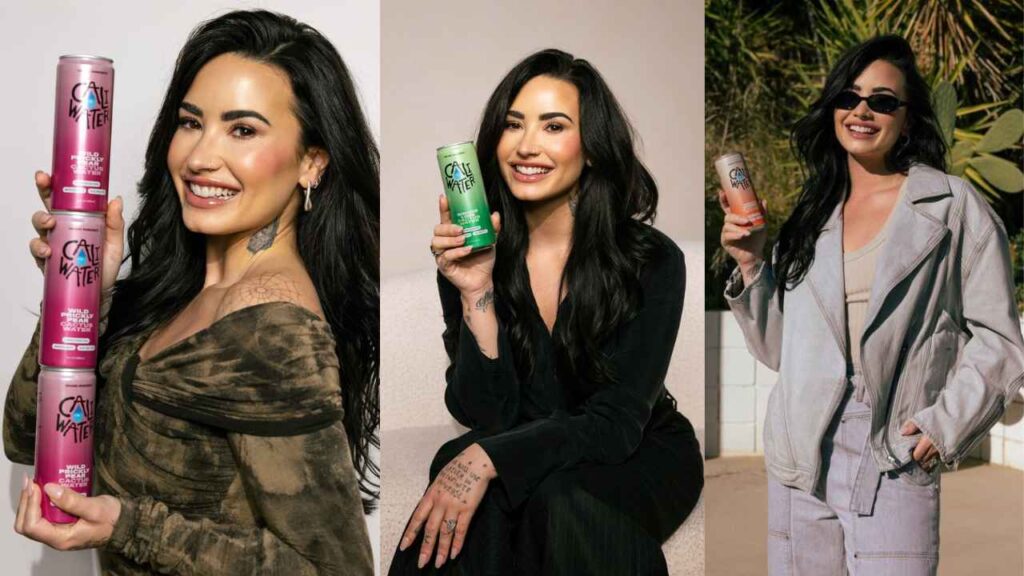 Demi Lovato joins Caliwater as a partner & investor, revolutionizing hydration with cactus water.